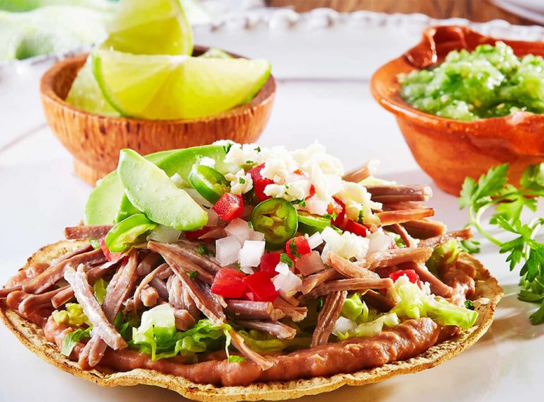 Tostada de Res